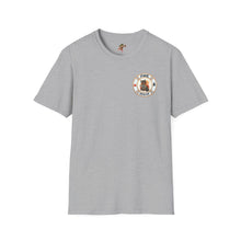 Load image into Gallery viewer, Firefox Logo and Ex's Wife restraining order Firefighter Humor Unisex Softstyle T-Shirt