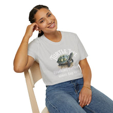 Load image into Gallery viewer, Turtle Life, Teaching patience since day one, Turtle lover Unisex Softstyle T-Shirt