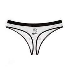 Load image into Gallery viewer, Cute Halloween Women's Thongs - I Put the Boo in Booty, Funny Underwear, Spooky Lingerie, Costume Party, Gift for Her, Adult humor