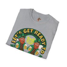 Load image into Gallery viewer, LET'S GET READY TO SEE DOUBLE Adult T-Shirt, Funny Humor, St. Patrick's Day