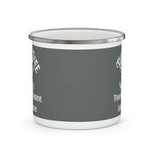 Load image into Gallery viewer, Turtle Life, Teaching patience since day one . Enamel Camping Mug