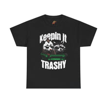Load image into Gallery viewer, Keepin' It Trashy Unisex Heavy Cotton Tee | Funny Graphic Shirt, Pet Lover Gift, Casual Wear, Unique Style, Animal Humor