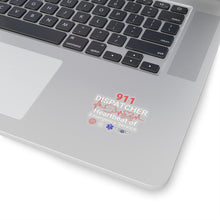 Load image into Gallery viewer, 911 Dispatcher Heart Beat of Emergency Service, Kiss-Cut Stickers