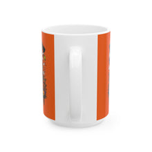 Load image into Gallery viewer, Vibrant Floral Ceramic Mug - Perfect for Coffee Lovers, Unique Halloween Gift Idea, Decorative Drinkware, Mug for Tea, Seasonal Celebration