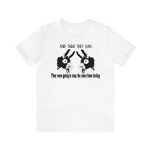 Load image into Gallery viewer, Adult T-Shirt and humor, "And Then they Said" , Two Donkeys Talking,