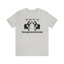 Load image into Gallery viewer, Adult T-Shirt and humor, "And Then they Said" , Two Donkeys Talking,