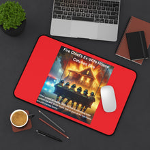 Load image into Gallery viewer, Firefighting Humor Desk Mat, Mouse pad, Office pad