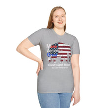 Load image into Gallery viewer, MAGA Doesn't Spell TRUMP, But I am Voting for Him , Unisex Softstyle T-Shirt, Great Proud T-Shirt