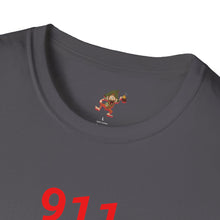 Load image into Gallery viewer, 911 Dispatcher Heartbeat of Emergency Service Unisex Softstyle T-Shirt