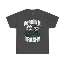 Load image into Gallery viewer, Keepin' It Trashy Unisex Heavy Cotton Tee | Funny Graphic Shirt, Pet Lover Gift, Casual Wear, Unique Style, Animal Humor