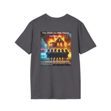 Load image into Gallery viewer, Firefox Logo and Ex's Wife restraining order Firefighter Humor Unisex Softstyle T-Shirt