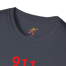 Load image into Gallery viewer, 911 Dispatcher Heartbeat of Emergency Service Unisex Softstyle T-Shirt
