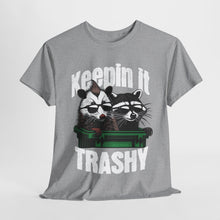 Load image into Gallery viewer, Keepin' It Trashy Unisex Heavy Cotton Tee | Funny Graphic Shirt, Pet Lover Gift, Casual Wear, Unique Style, Animal Humor