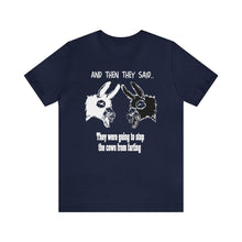 Load image into Gallery viewer, Adult T-Shirt and humor, "And Then they Said" , Two Donkeys Talking,