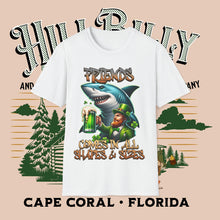 Load image into Gallery viewer, Friends Comes in all Shapes and sizes Unisex Softstyle T-Shirt