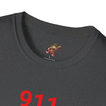 Load image into Gallery viewer, 911 Dispatcher Heartbeat of Emergency Service Unisex Softstyle T-Shirt