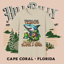 Load image into Gallery viewer, Friends Comes in all Shapes and sizes Unisex Softstyle T-Shirt