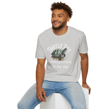 Load image into Gallery viewer, Turtle Life, Teaching patience since day one, Turtle lover Unisex Softstyle T-Shirt