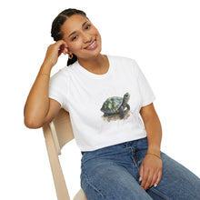 Load image into Gallery viewer, Turtle Life, Teaching patience since day one, Turtle lover Unisex Softstyle T-Shirt