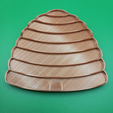 Load image into Gallery viewer, Bee-Inspired Elegance: Bee Hive 3D Cookie Cutter and Stamp