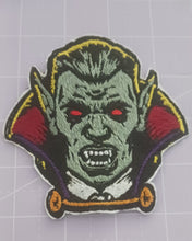 Load image into Gallery viewer, Embroider Patches,Dracula, Frankenstein , Halloween, Scary, Creature from Black Lagoon