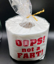 Load image into Gallery viewer, Gag Gifts Toilet paper, Adult Humor Bathroom Decor, OOPS not a FART