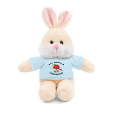 Load image into Gallery viewer, Gift for Infants a Stuffed Animals with Tee My Dad's A Firefighter