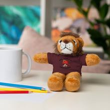 Load image into Gallery viewer, Gift for Infants a Stuffed Animals with Tee My Dad's A Firefighter