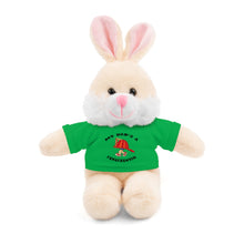 Load image into Gallery viewer, Gift for Infants a Stuffed Animals with Tee My Dad's A Firefighter