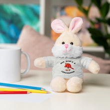 Load image into Gallery viewer, Gift for Infants a Stuffed Animals with Tee My Dad's A Firefighter
