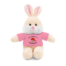 Load image into Gallery viewer, Gift for Infants a Stuffed Animals with Tee My Dad's A Firefighter