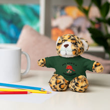 Load image into Gallery viewer, Gift for Infants a Stuffed Animals with Tee My Dad's A Firefighter