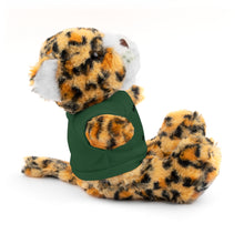 Load image into Gallery viewer, Gift for Infants a Stuffed Animals with Tee My Dad's A Firefighter