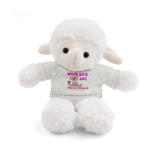 Load image into Gallery viewer, Nurses are unnnBearable Courageous Stuffed Animals with Tee For Infants