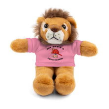 Load image into Gallery viewer, Gift for Infants a Stuffed Animals with Tee My Dad's A Firefighter