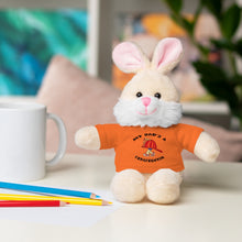 Load image into Gallery viewer, Gift for Infants a Stuffed Animals with Tee My Dad's A Firefighter