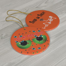 Load image into Gallery viewer, Halloween Ceramic Ornament, 1-Pack