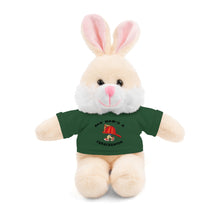 Load image into Gallery viewer, Gift for Infants a Stuffed Animals with Tee My Dad's A Firefighter