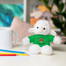 Load image into Gallery viewer, Gift for Infants a Stuffed Animals with Tee My Dad's A Firefighter