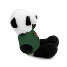 Load image into Gallery viewer, Gift for Infants a Stuffed Animals with Tee My Dad's A Firefighter