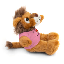 Load image into Gallery viewer, Gift for Infants a Stuffed Animals with Tee My Dad's A Firefighter