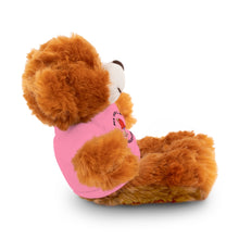 Load image into Gallery viewer, Gift for Infants a Stuffed Animals with Tee My Dad's A Firefighter