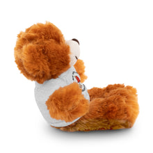 Load image into Gallery viewer, Gift for Infants a Stuffed Animals with Tee My Dad's A Firefighter