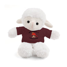 Load image into Gallery viewer, Gift for Infants a Stuffed Animals with Tee My Dad's A Firefighter