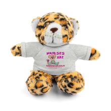 Load image into Gallery viewer, Nurses are unnnBearable Courageous Stuffed Animals with Tee For Infants