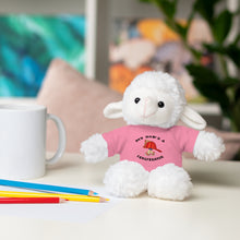 Load image into Gallery viewer, Gift for Infants a Stuffed Animals with Tee My Dad's A Firefighter