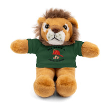 Load image into Gallery viewer, Gift for Infants a Stuffed Animals with Tee My Dad's A Firefighter