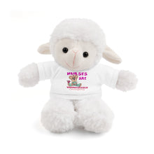 Load image into Gallery viewer, Nurses are unnnBearable Courageous Stuffed Animals with Tee For Infants