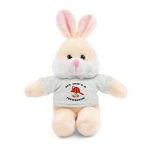 Load image into Gallery viewer, Gift for Infants a Stuffed Animals with Tee My Dad's A Firefighter