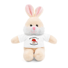 Load image into Gallery viewer, Gift for Infants a Stuffed Animals with Tee My Dad's A Firefighter